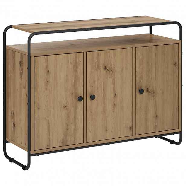 vidaXL Příborník Dub artisan 102 x 35 x 75 cm Kompozitní dřevo