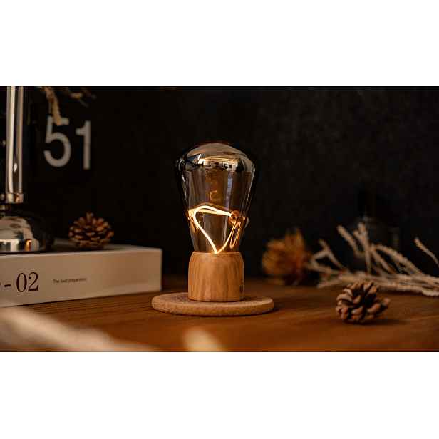 Lampička Opal Drift, více variant - Gingko Varianta: jasan