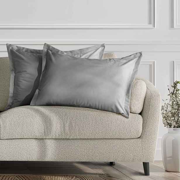 Restilo Povlaky na polštáře AmeliaHome Velvet Side Si šedé, velikost 50x70