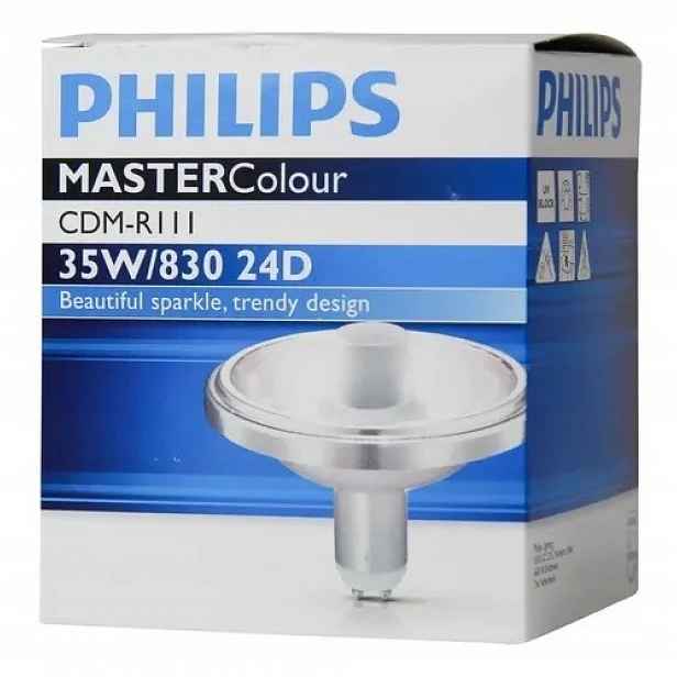 Žárovka Philips MasterColour CDM-R111 35W/830 24D GX8.5