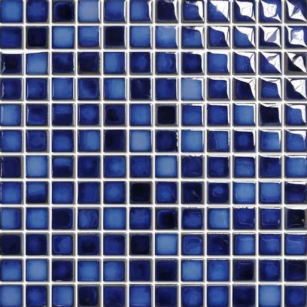 Keramická mozaika Premium Mosaic deep blue 30x30 cm lesk MOSBH23DBLL (bal.1,030 m2)