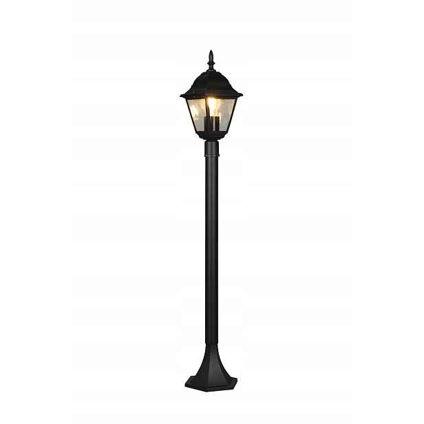 Klasická zahradní lampa sloupek 100 cm E27 60W Livenza Trio