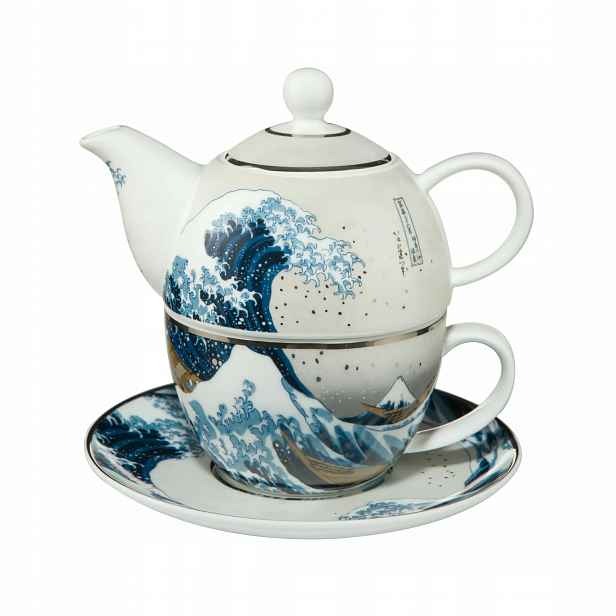 Sada na přípravu čaje K.Hokusai Velká vlna I Goebel