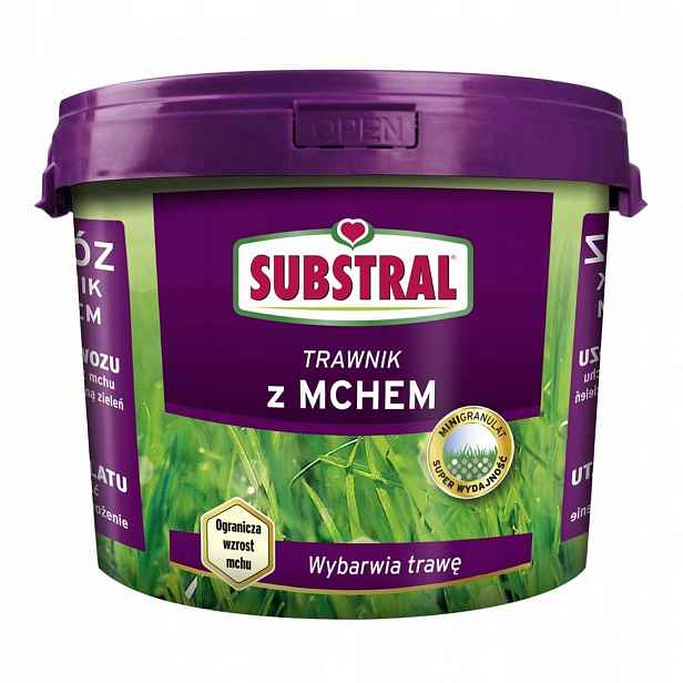 Hnojivo na trávník s mechem Antimech Substral 5 kg