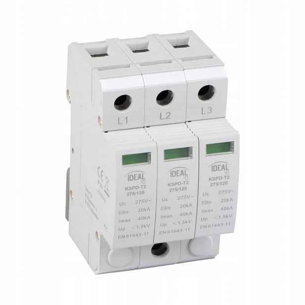 Omezovač přepětí Kspd KSPD-T2 275/120 3P