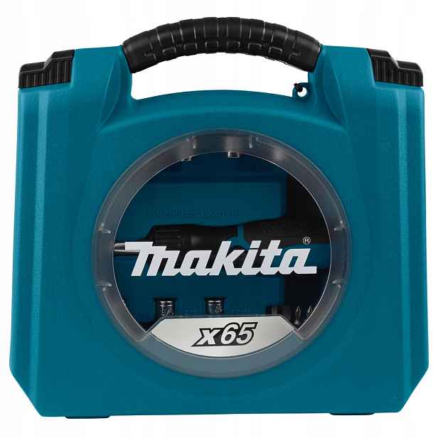 Sada 65 dílů Makita D-42020 bitů, nástavců, ráčny, šroubováku