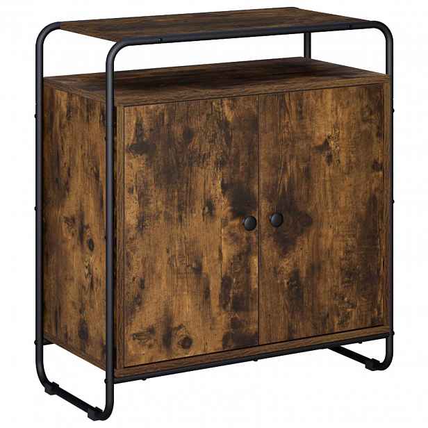 vidaXL Příborník Kouřový dub 68 x 35 x 75 cm Kompozitní dřevo