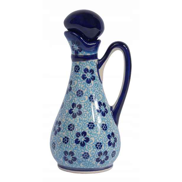 Keramická Láhev Na Olej 160 ml, Styl Bolesławiec