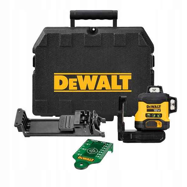 Křížový Laser Zelený do 40 m 18V DeWalt DCLE34031N Kufr