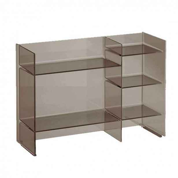 Laufen Kartell - Policový regál, 75x26x53 cm, kouřová H3893310850001