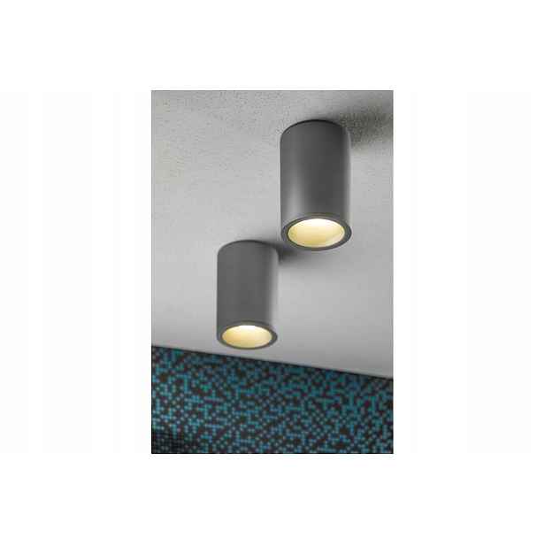 Stropní svítidlo Sensa Aqua, MR16, max50W, IP54, alum, 85x115, kulaté, šedé