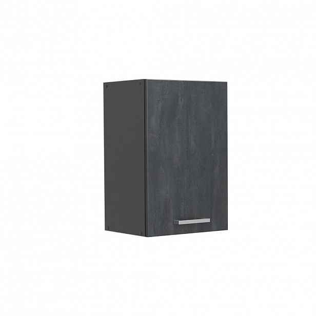 Vicco VĚŠÁK NA STĚNU R-Line Černý beton 40 cm