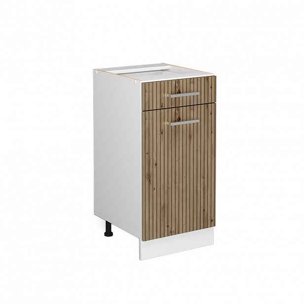 Vicco SPODNÍ SKŘÍŇKA KUCHYŇSKÉ LINKY R-Line Řemeslný dub 40 cm bez pracovní desky