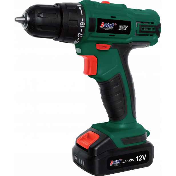 AE2V12DN-201 Aku vrtačka 12 V, 2,0 Ah