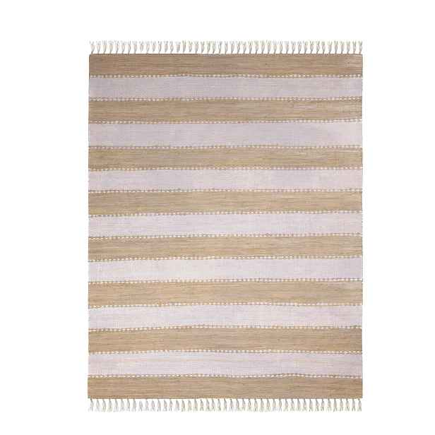 Kusový koberec Ashram Beige, 120x170, béžová, chodba / předsíň, My Flair