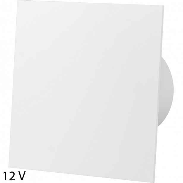 Nízkonapěťový Ventilátor 12V Abs Bílý Lesk Standard Fi 100