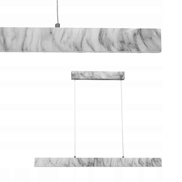 Závěsná lampa Milagro Pierce ML6476 bílá 18W Led 90cm 4000K