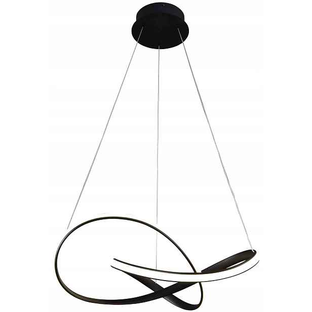 Závěsná Led lustrová lampa Milagro Cappio černá