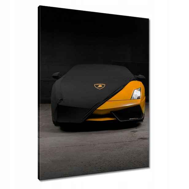 Obrazy 60x80 Oranžové auto