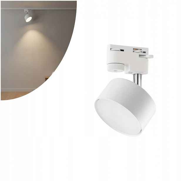 Bílá spotová lampa Tracer s moderním akcentem Tk Lighting