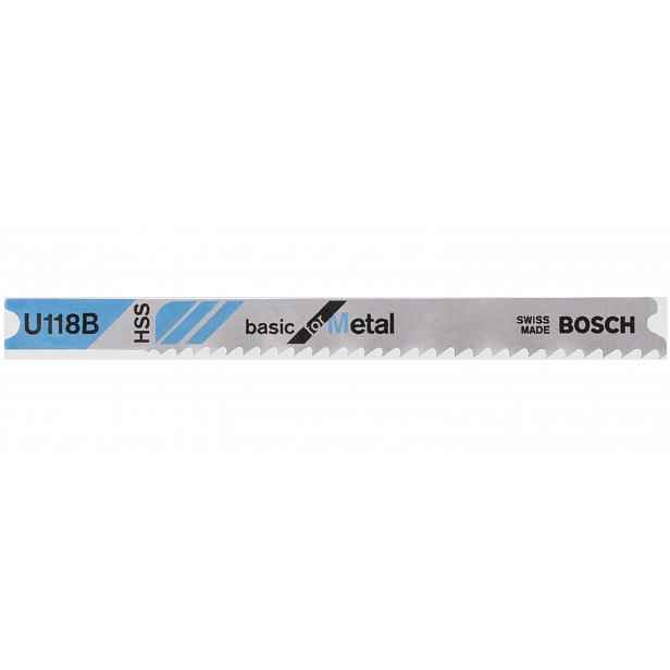 Bosch - Sada pilových plátků na kov, délka 80 mm, 3 ks 2608631771