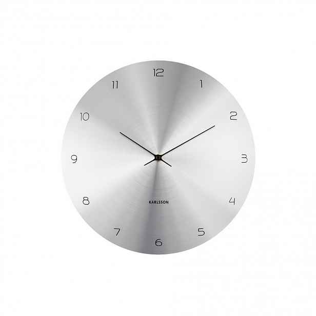 Karlsson 5888SI designové nástěnné hodiny