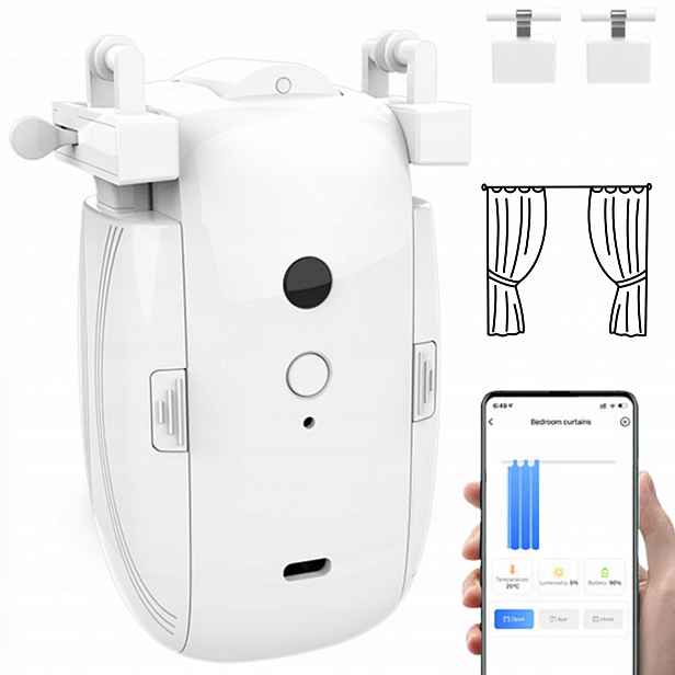 Robot Na Záclony, Otevírání Záclon, Automatické Zavírání Záclon