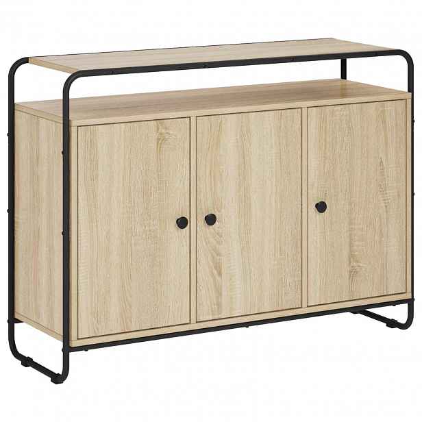 vidaXL Příborník Dub sonoma 102 x 35 x 75 cm Kompozitní dřevo