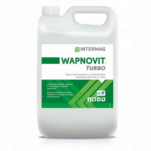 Wapnovit Turbo 5 L. Intermag listové hnojivo,