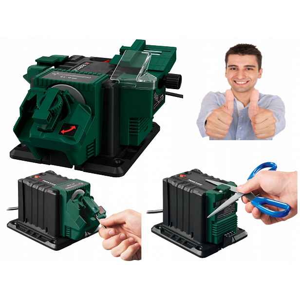 Parkside Brousek pro dílenskou práci Zařízení pro ostření 65 W Nožů Vrtáků