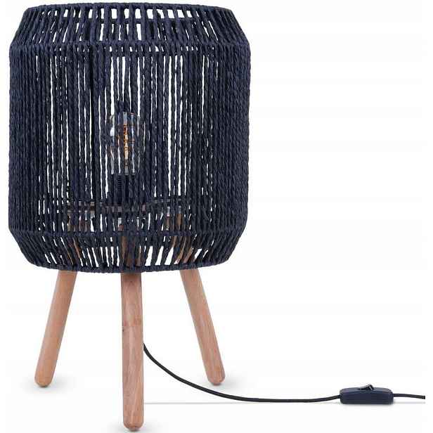 Stolní lampa Sol černá E27 – Paco Home