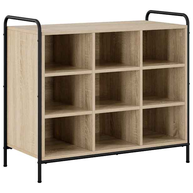 vidaXL Skříň na obuv 85 x 39,5 x 75 cm Kompozitní dřevo Dub sonoma