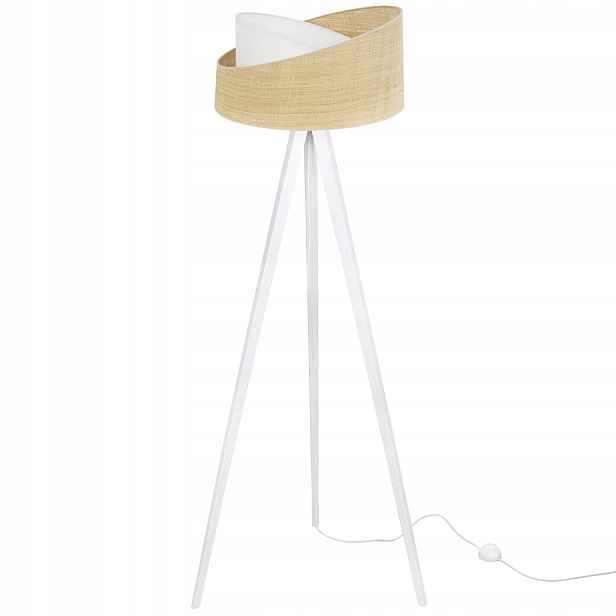 Stojací Trojnožková Lampa S Jutovým Stínítkem Boho Do Ložnice Obývacího Pokoje Pl