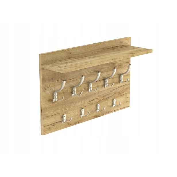 Šatní Ramínko Dub Craft Do Předsíně Obývacího Pokoje, Nástěnný Háček 65 CM