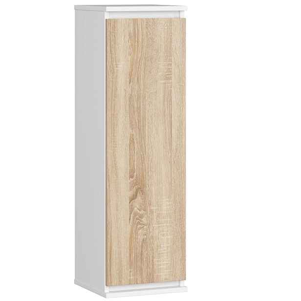 Ak furniture Závěsná skříňka Star 30 cm bílá/sonoma