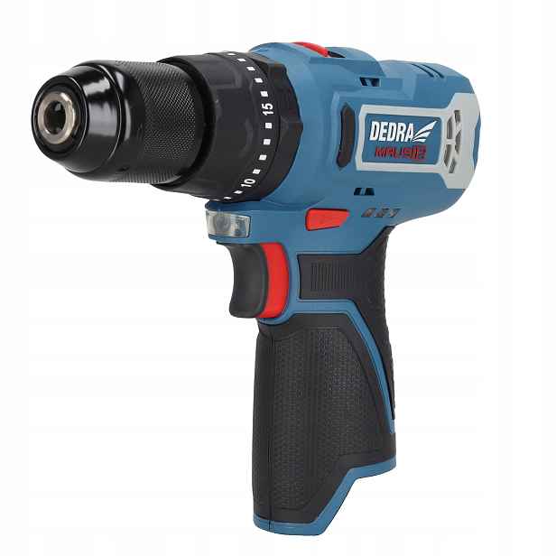 Aku Vrtačka s akumulátorovým příklepem 12V Dedra Maus DED7331 32 Nm