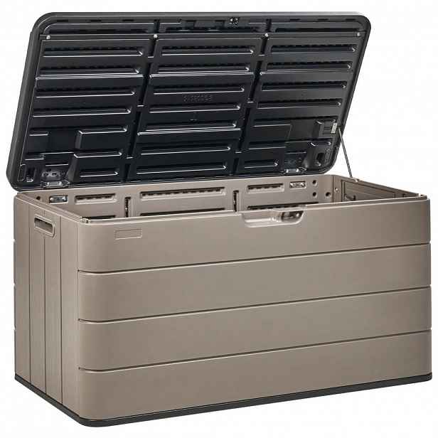 Beliani ÚLOŽNÝ BOX 116/60 cm Hnědý Milies