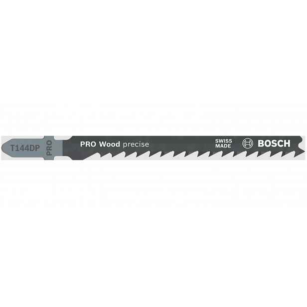 Bosch - Sada pilových plátků na dřevo 6 TPI, délka 100 mm, 5 ks 2608633A35