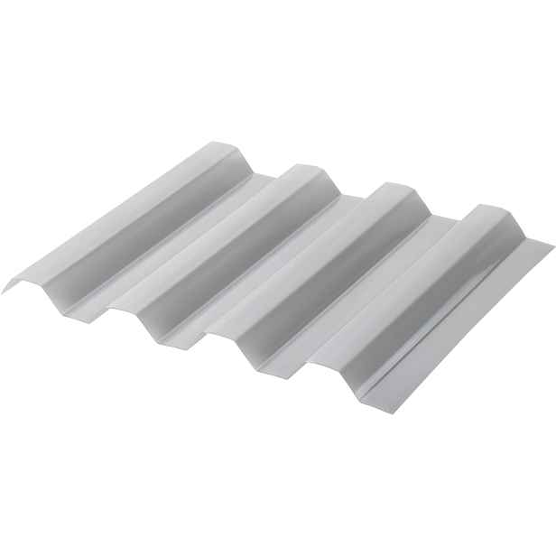 Deska polykarbonátová trapézová TOPLIGHT T 76/18 athermic 2UV grey 0,9×1 060×5 000 mm