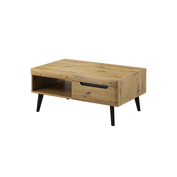 Piaski Konferenční stolek Nordi 107 cm černý/dub artisan