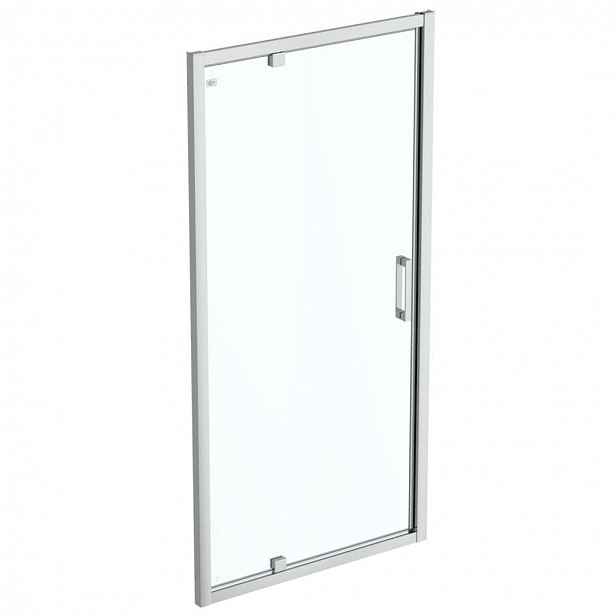 Ideal Standard Connect 2 - Pivotové sprchové dveře 80 cm, silver bright/čiré sklo K9268EO