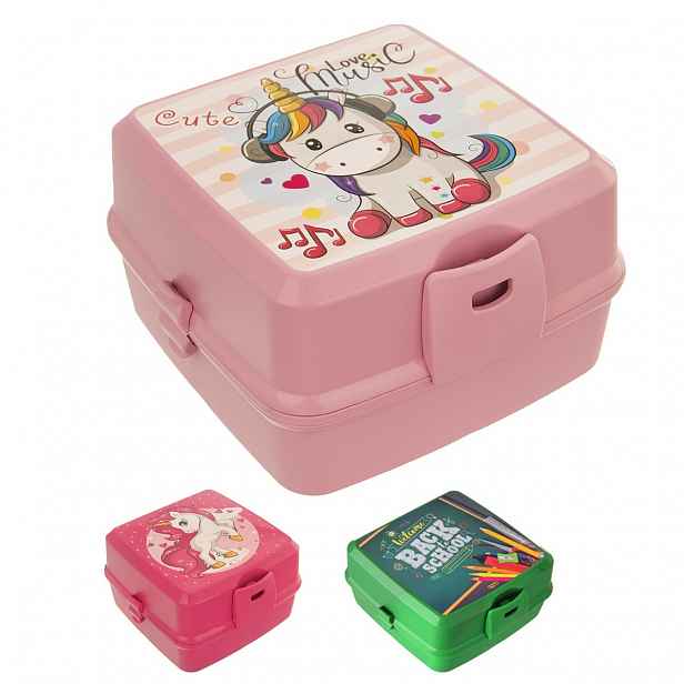 Orion Svačinový box dělený Hobby GIRL
