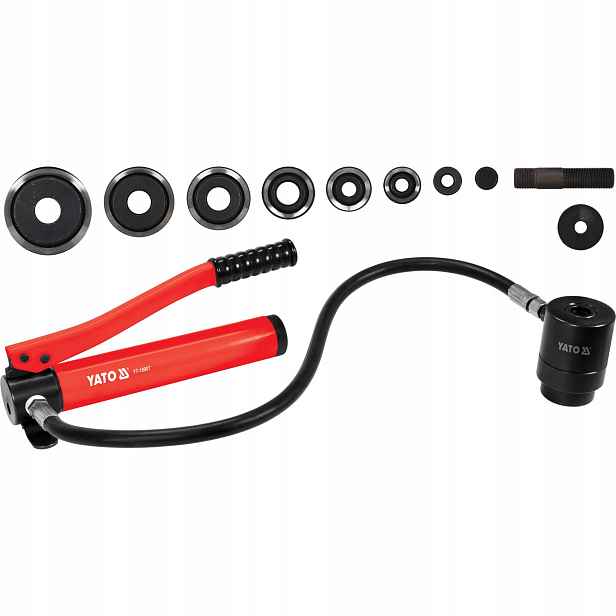 Sada Hydraulických Vykrajovátek Na Plech 22-60 MM 6T Až 4 MM Yato