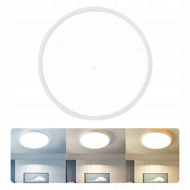 24W Stropní Svítidlo Led Rgb Ultratenký Zlatý Pro Kancelářské Salony S Nočním Osvětlením