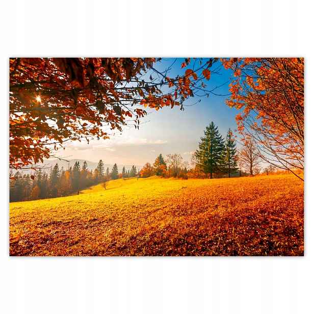 Fototapety 200x135 Podzimní krajina