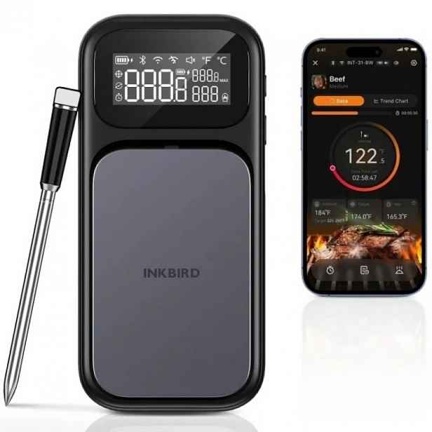 INKBIRD bezdrátový WiFi & Bluetooth teploměr INT-31-BW