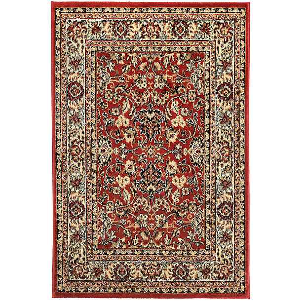 Kusový koberec Teheran Practica 59/CVC, 160x230, červená, chodba / předsíň, Sintelon
