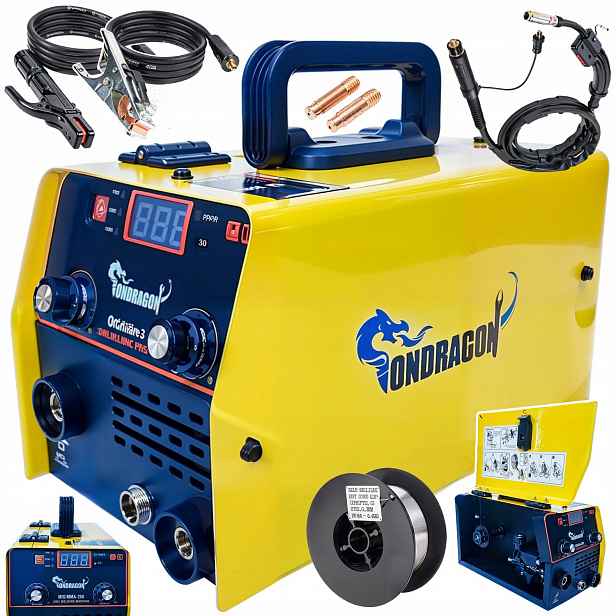 Svařovací poloautomat 2v1 Mig/mag/mma 20-250 A Ondragon