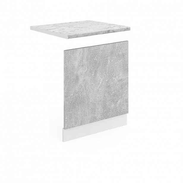 Vicco PŘEDNÍ PANEL R-Line Beton 60 cm s pracovní deskou