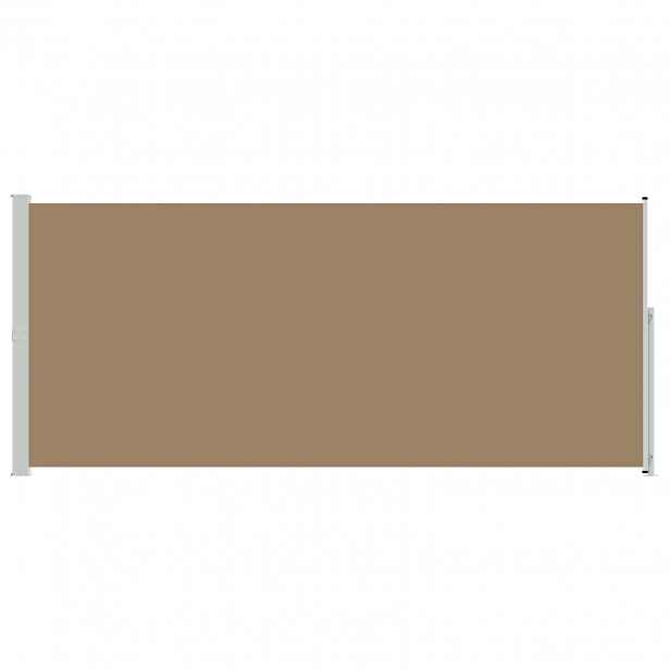 vidaXL Výsuvná boční markýza Obdélníkový 180 x 300 cm Polyester Taupe